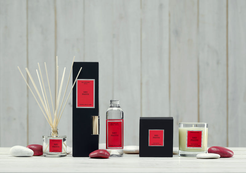 Reed Diffuser Mikado Red Fruits 100ml geurstokjes