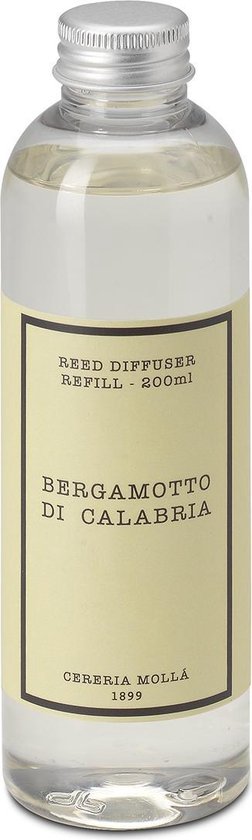 Giftset Mikado Reed diffuser 100ml + Refill 200 ml Bergamotto di Calabria