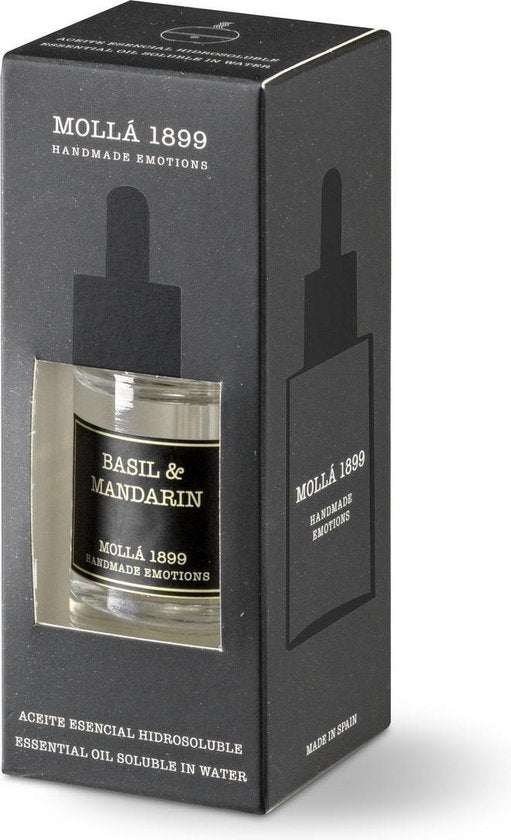Giftset Aroma Diffuser Trendy Design 230 ml + Cereria Molla essential oil 30ml Basil & Mandarin
