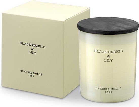Giftset Surprise Box Mix of Scented Candles  Black Orchid & Lily Verrassingspakket