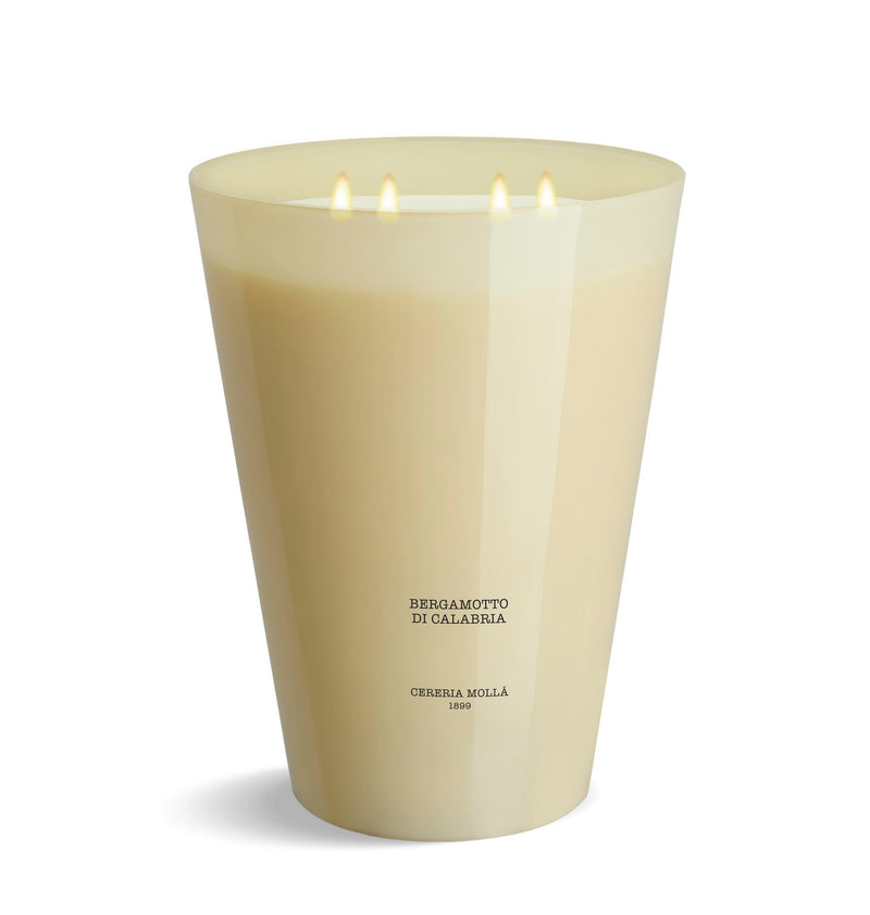 Scented Candle XXL 4kg 4-wick Bergamotto di Calabria Geurkaars