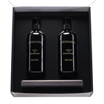 Giftset Fine Liquid Hand- & Bodywash Zachte zeep 500ml Basil & Mandarin - Amber & Sandalwood