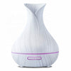 Aroma Diffuser Vase 550 ml with 7 colours led lights Light Grey use with essential oil